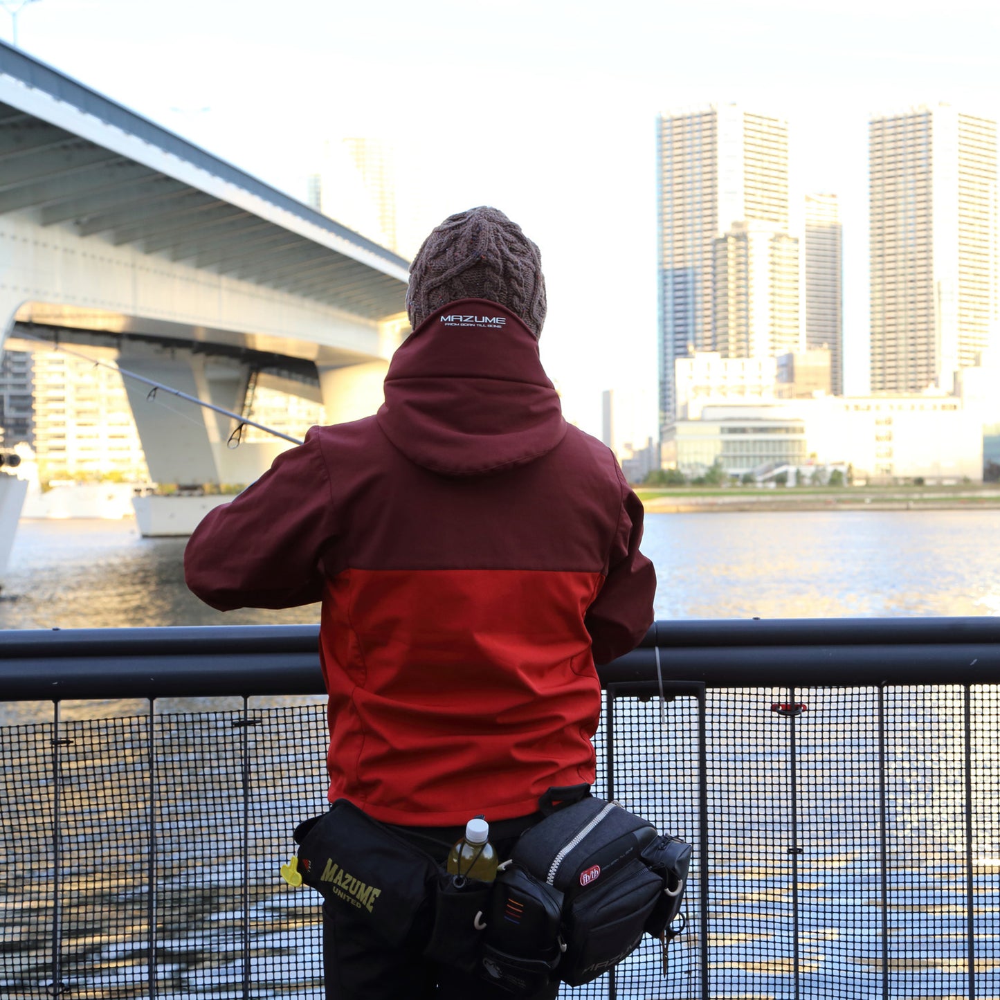 mazume レッドムーンウエストバッグ V