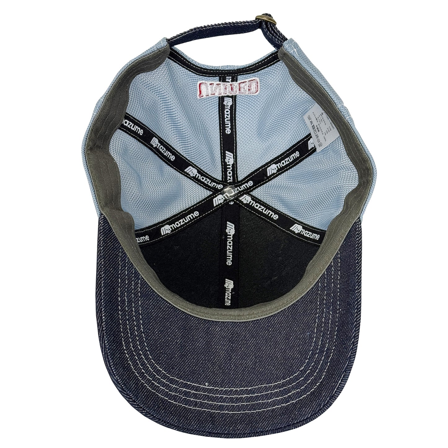 mazume メッシュキャップ デニム