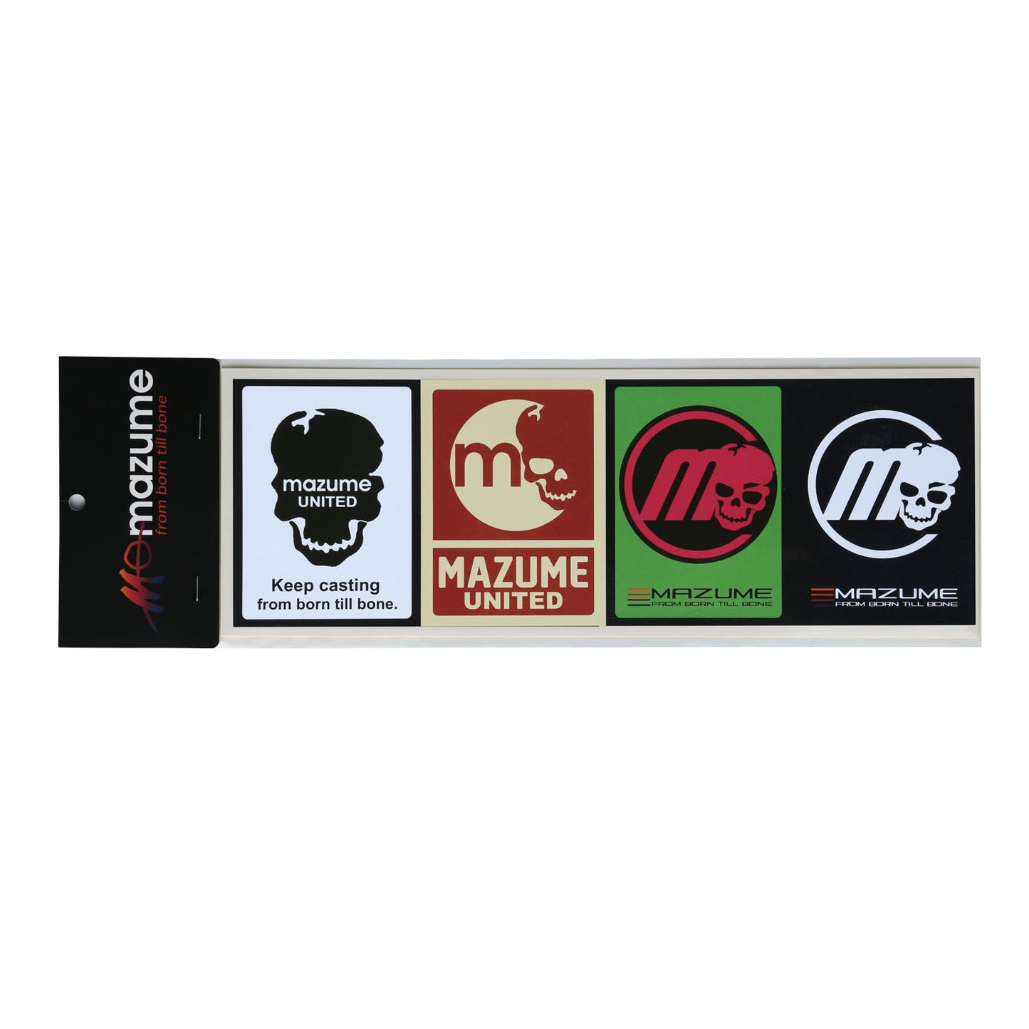 mazume ロゴステッカー スカル