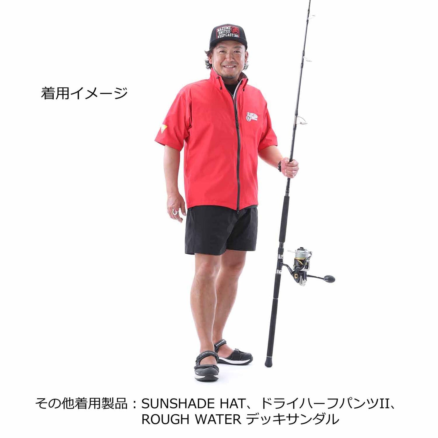 mazume コンタクトレインジャケットショートスリーブ