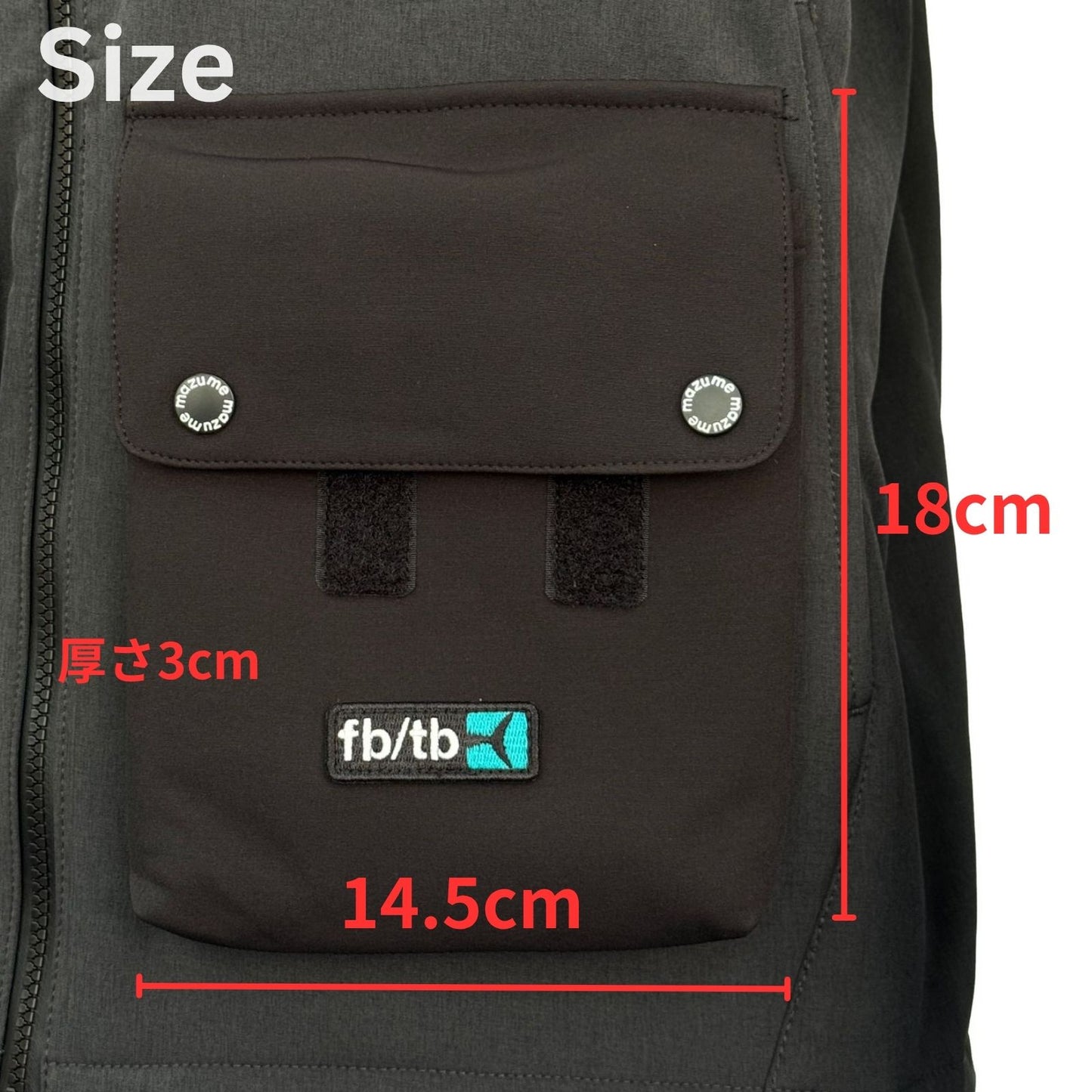 mazume ウインドカットＭＰジャケット