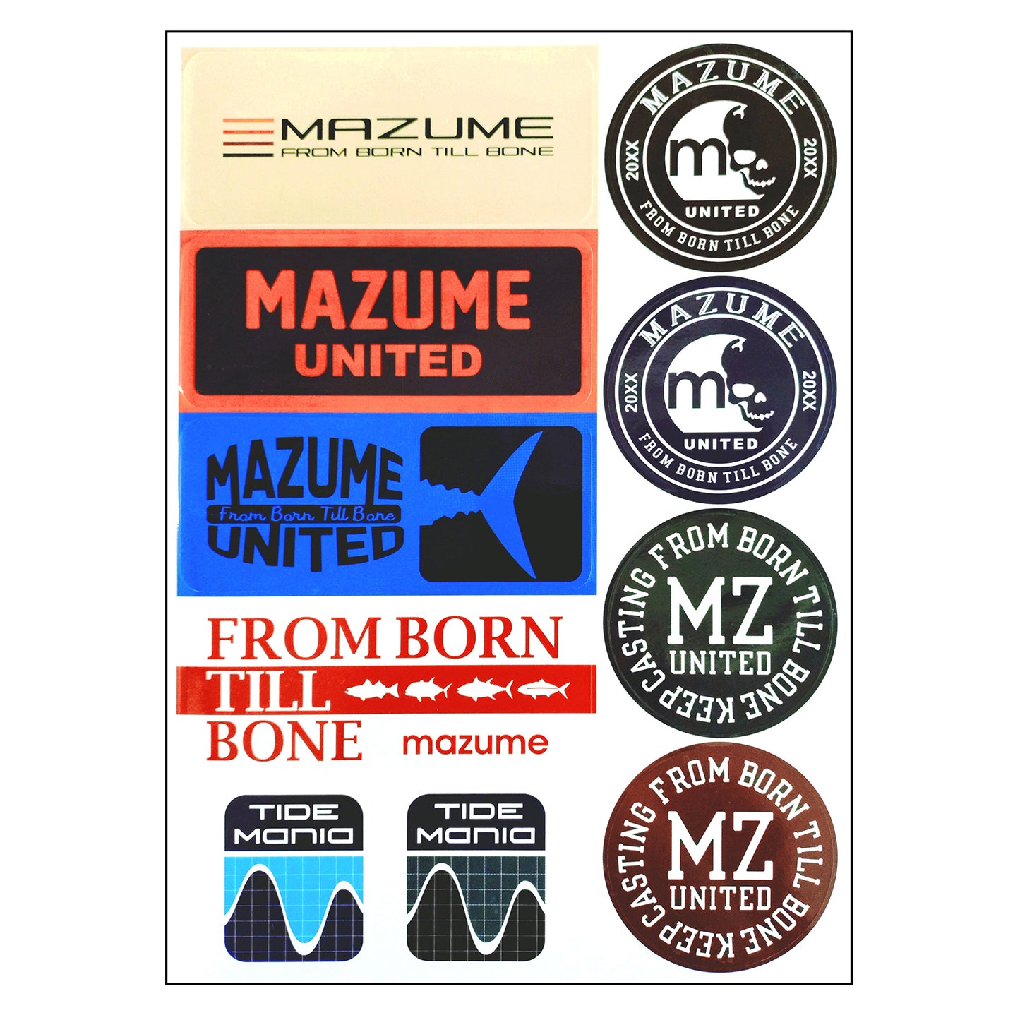2025年　非売品ステッカーシート　MZAS-864
