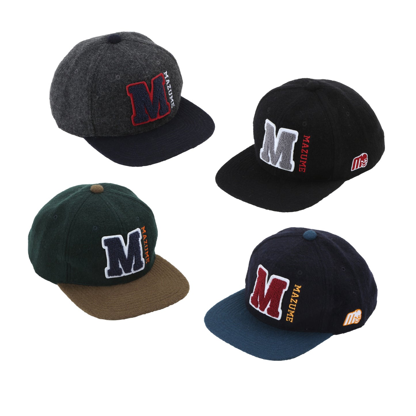 mazume FLAT CAP 「Ｍ」