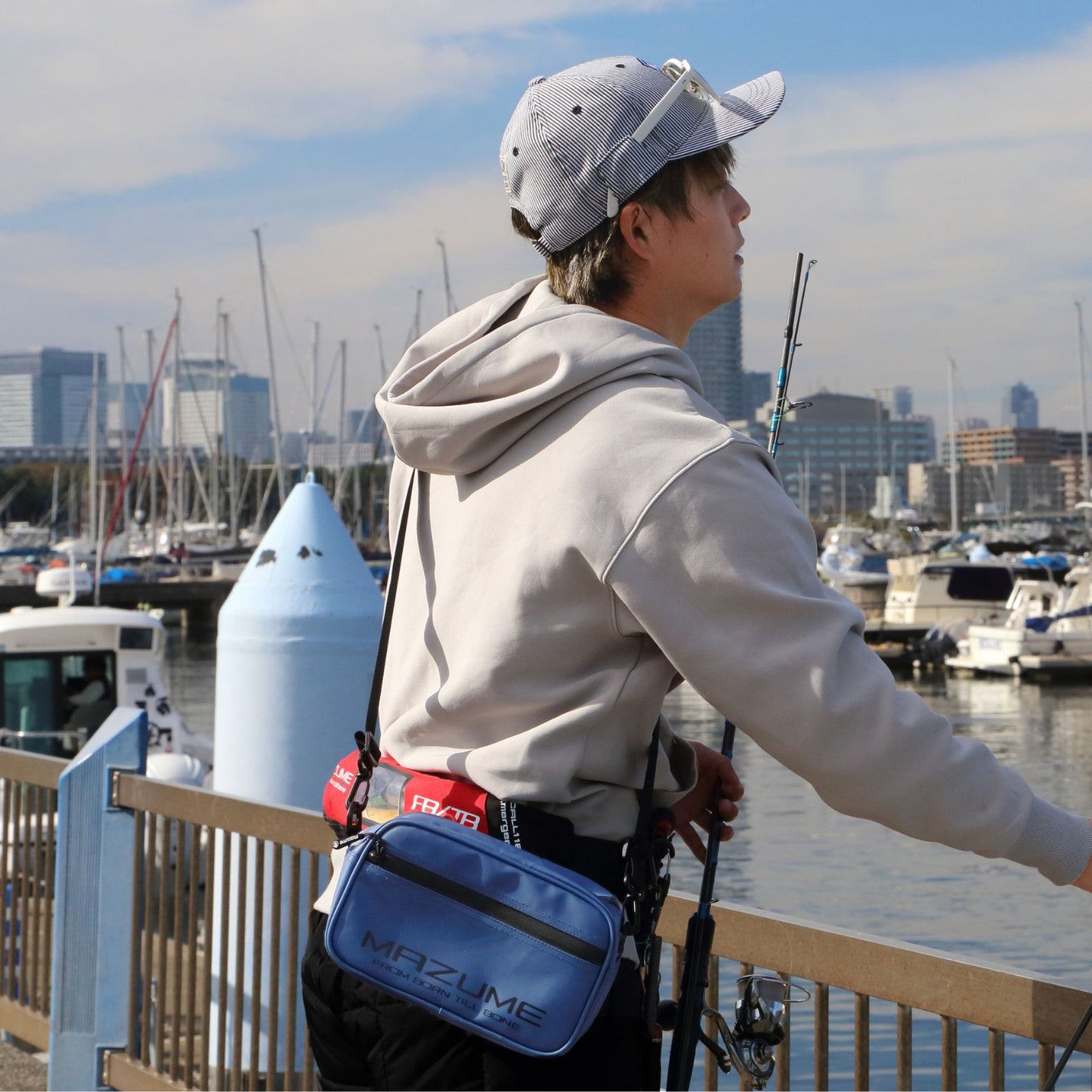 mazume スプラッシュプルーフショルダーポーチ