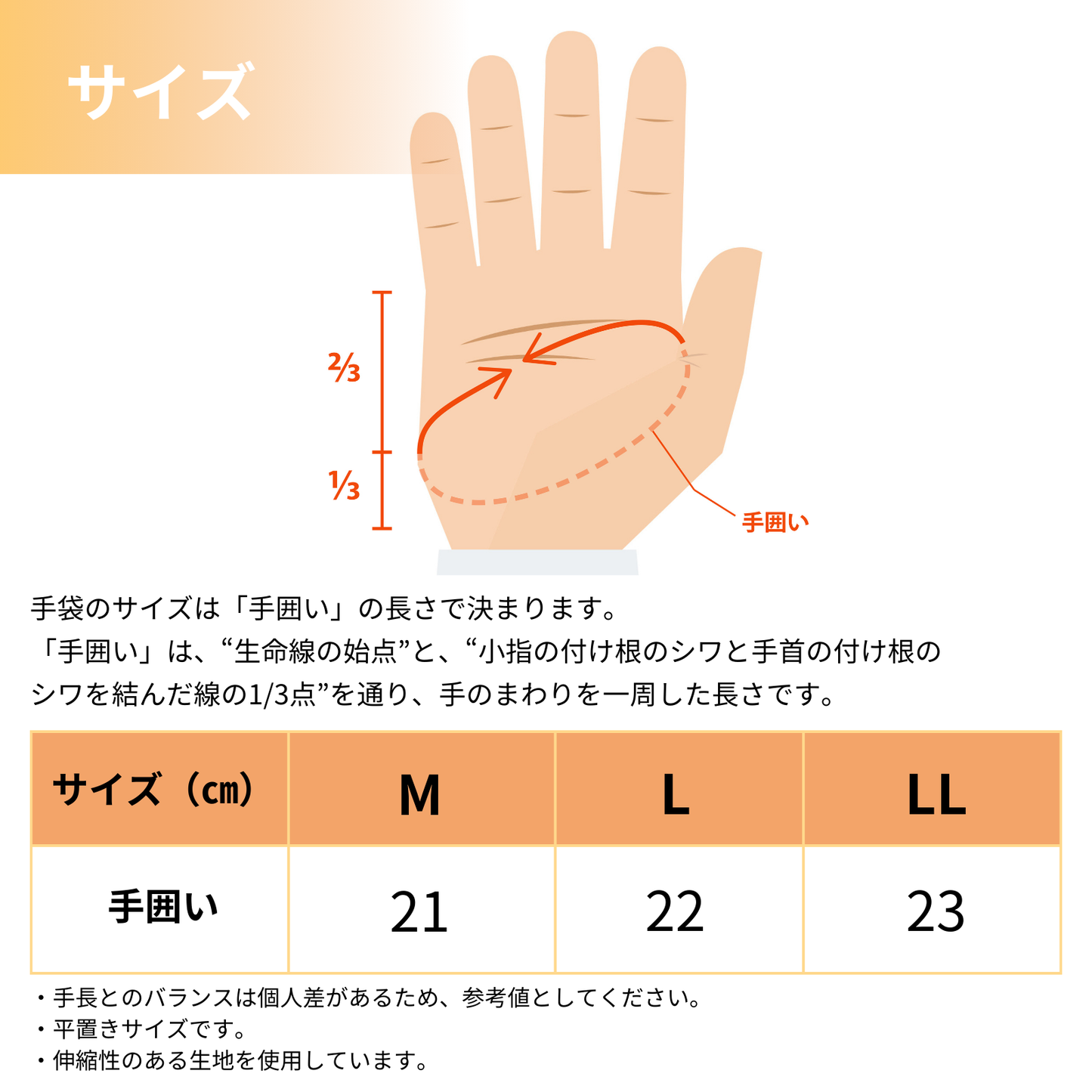 mazume ライトグローブ（3本カット）