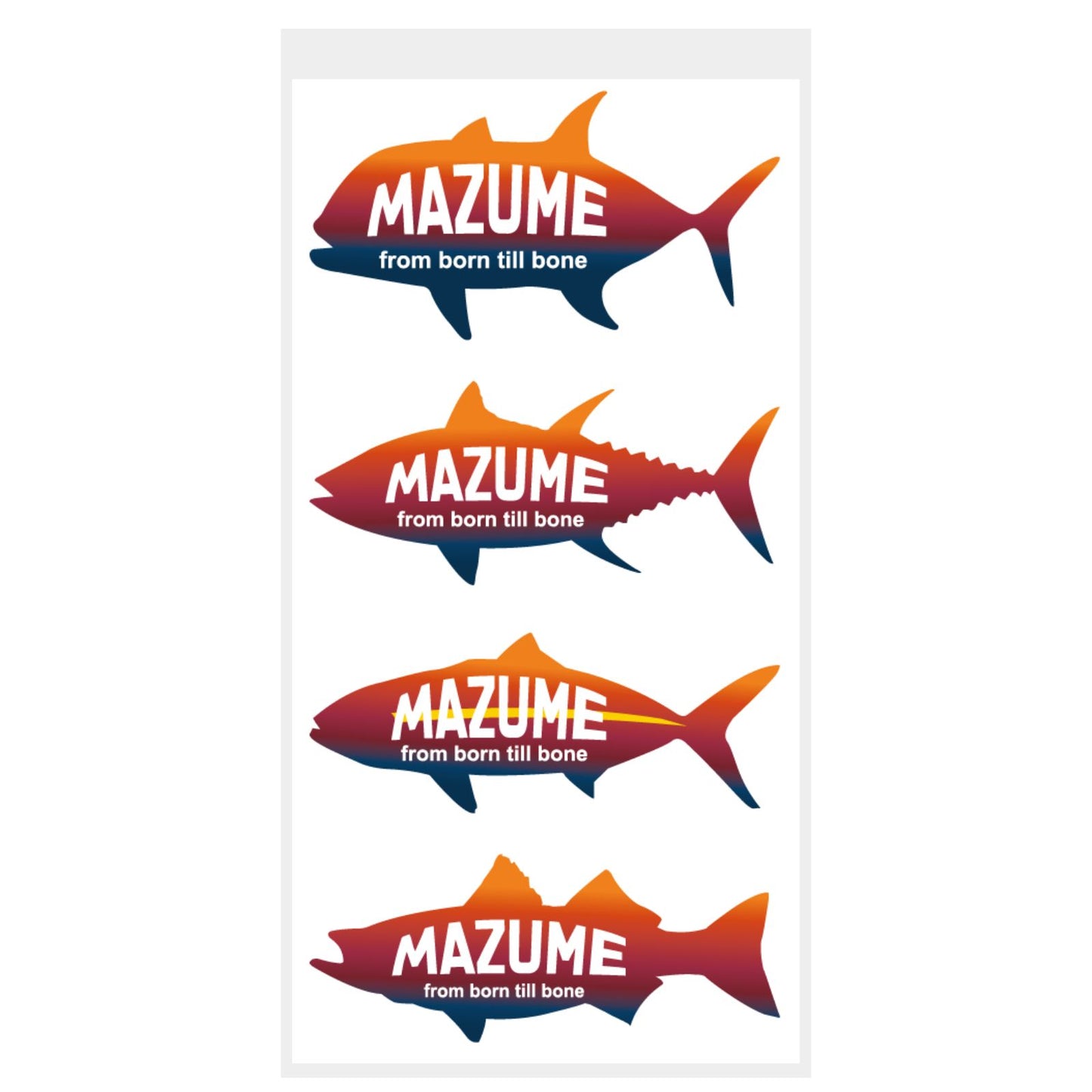 mazume 非売品ステッカー 2026　MZAS-952