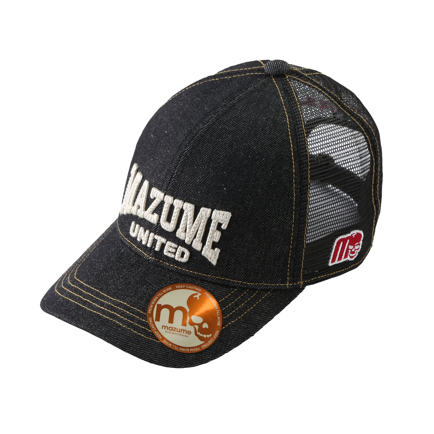 メッシュキャップ #0809 mazume メッシュデニム CAP MZCP-948