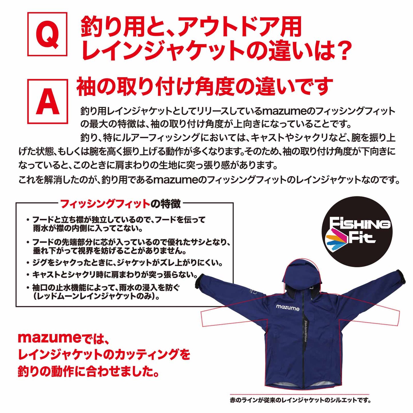 mazume TIDE MANIA ALL WEATHER JACKET